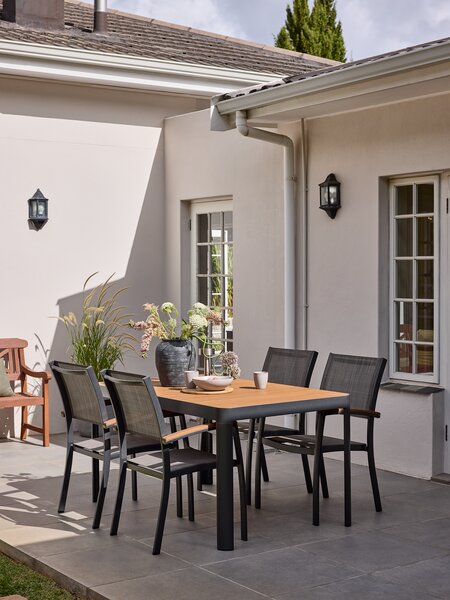 Silla apilable SIRDAL gris