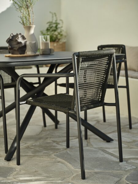 Stabelstol KRISTIANSTAD mørkegrøn