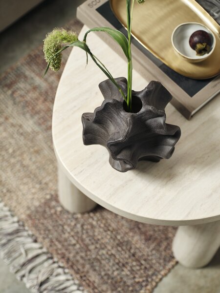 Vase VILHELM H18 cm dunkelbraun