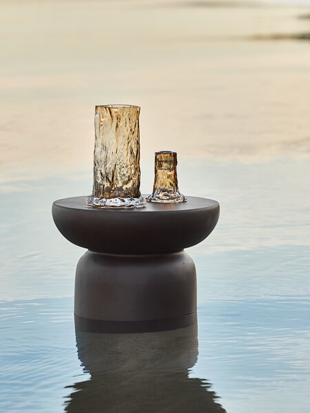 Candlestick OTTO D9xH10cm glass