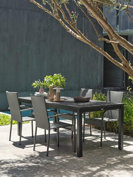 Kerti asztal MOSS SZ95xH214/315 szürke