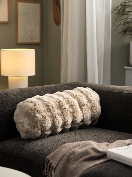 Cuscino KORNVALMUE Ø18xL50 cm beige