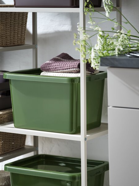 Cutie depozitare BASIC BOX 15L verde