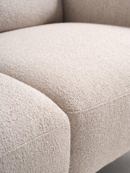 Sofa DALSHUSE 2.5 seater beige fabric