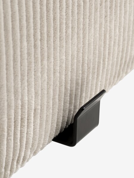 Sofa bed module SJELLE centre beige fabric