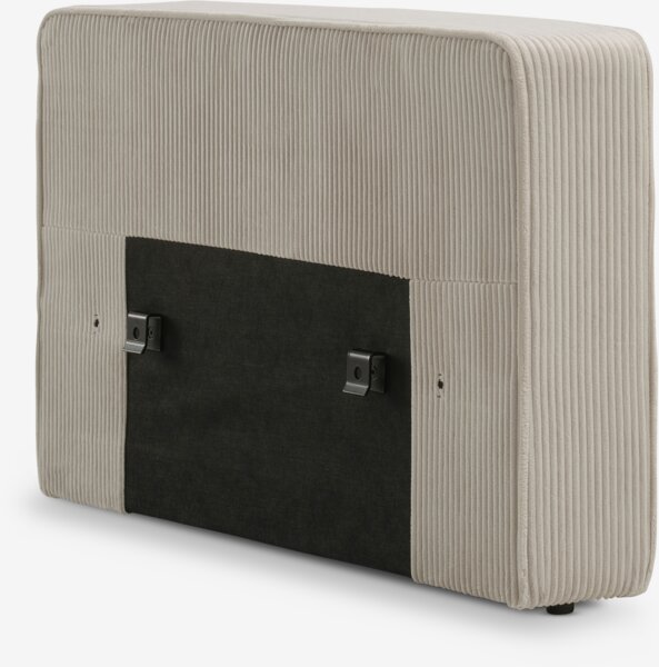 Sofa bed module SJELLE armrest 2 pcs beige fabric