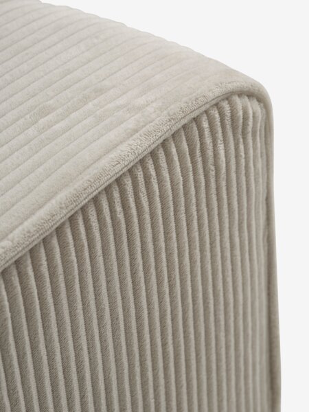 Sofa bed module SJELLE armrest 2 pcs beige fabric