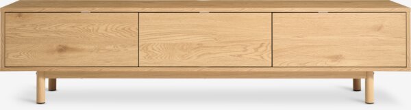 TV-meubel ALSTED 1 deur 2 lades naturel eiken kleur