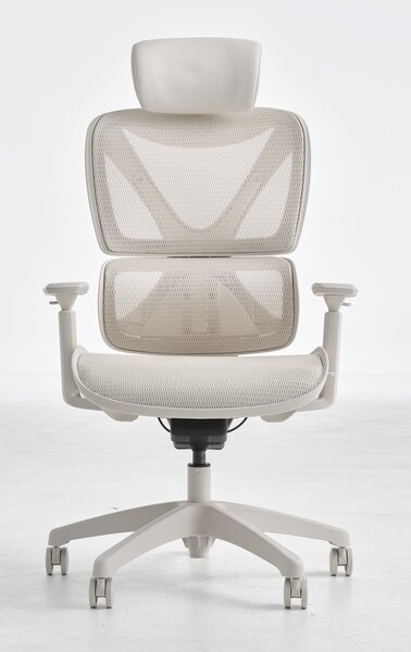 Kontorstol VARPELEV beige mesh/beige