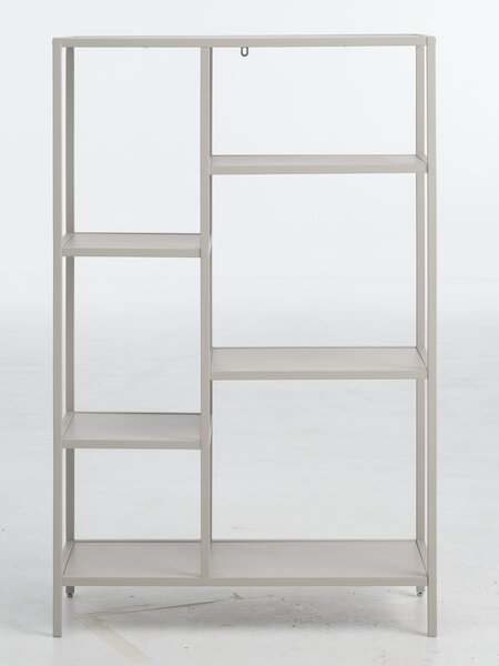 Rek TRAPPEDAL 5 schappen beige
