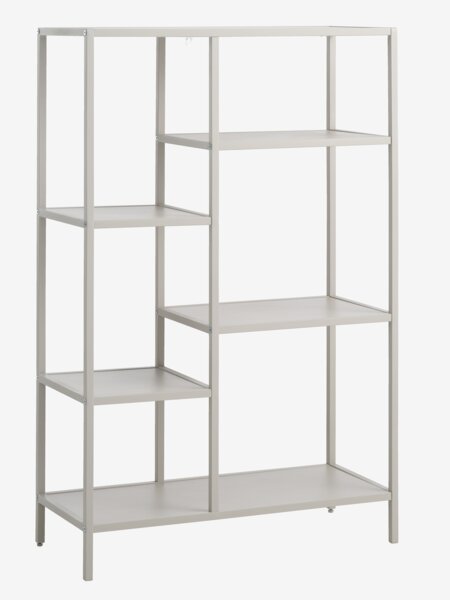 Rek TRAPPEDAL 5 schappen beige