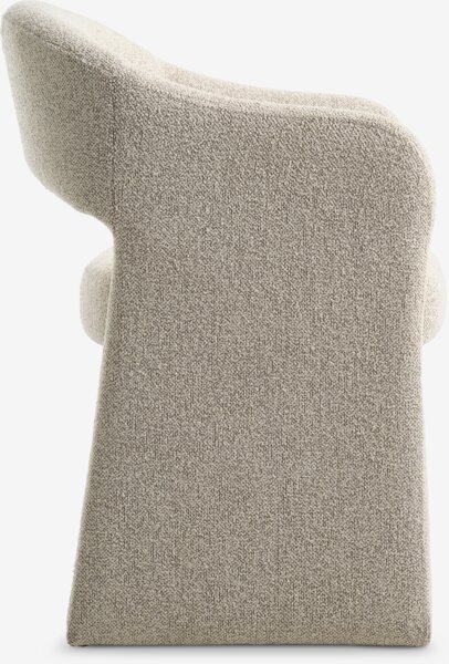 Matstol GANTRUP beige tyg