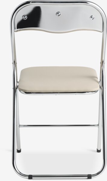 Klappstol VUST beige/krom