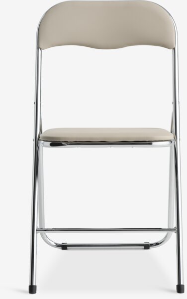 Klappstol VUST beige/krom