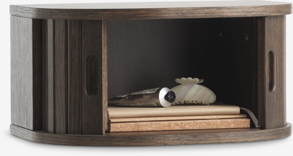 Wall shelf LYNGVIG 1 shelf dark oak