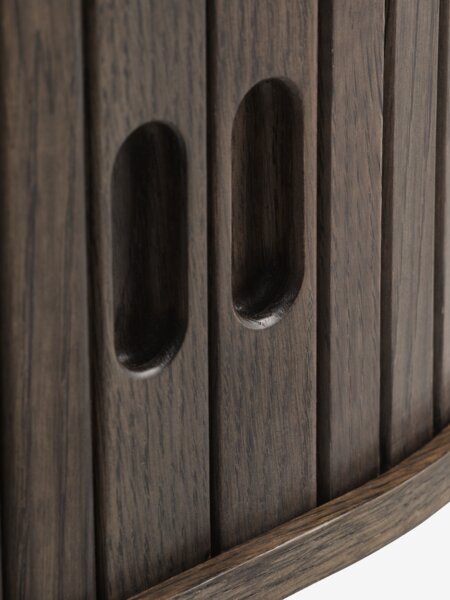 Wall shelf LYNGVIG 1 shelf dark oak