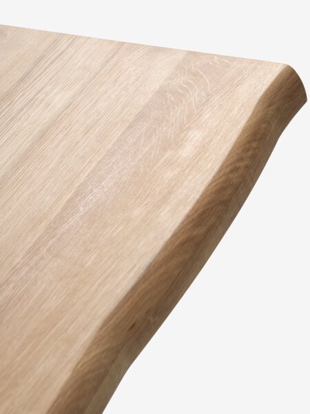 Spisebord ROSLEV 95x160 natur eik/svart