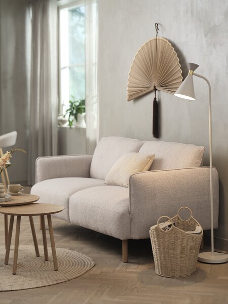 Sofa DALSHUSE 2.5 seater beige fabric