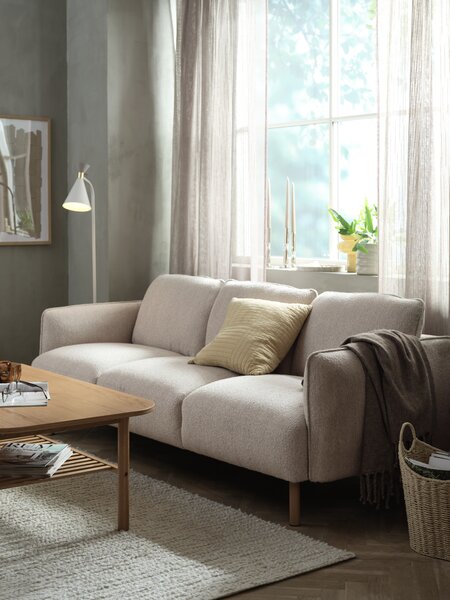 Soffa DALSHUSE 3-sits beige tyg