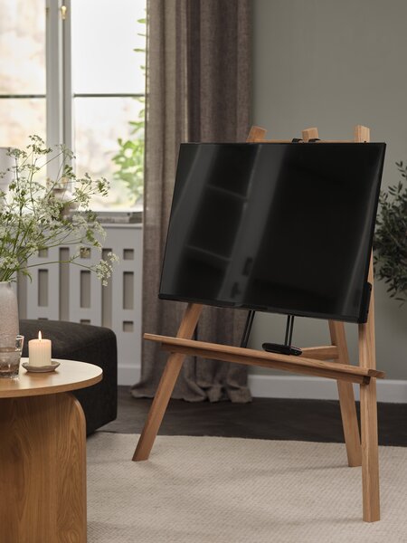 TV-bänk BJERNDRUP natur ek