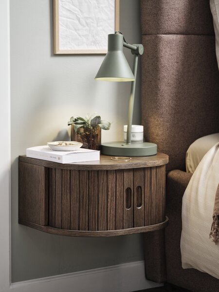 Wall shelf LYNGVIG 1 shelf dark oak