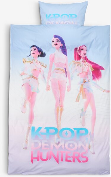 Спално бельо K-POP DEAMON HUNTERS 140x200 лилаво