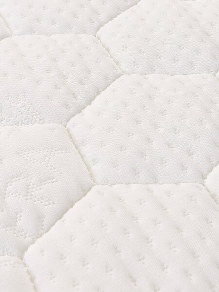 Dekmatras 75x200 KVISTEN wit