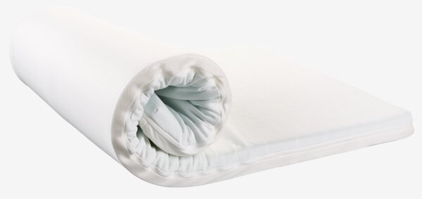 Topper 160x200cm WELLPUR BOKSELVI alb