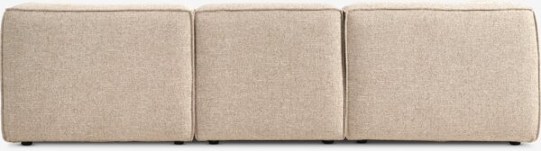 Modular sofa SKIBBY 5 pers. corner sand fabric