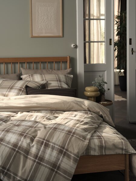 Set flanelske posteljine FRANCISKA 140x200 bež