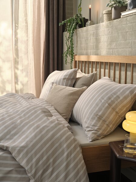 Bettwäsche SINJA Mikrofaser 160x210 beige