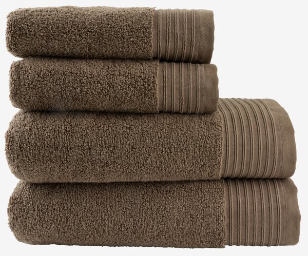 Badetuch SORUNDA 70x140 braun