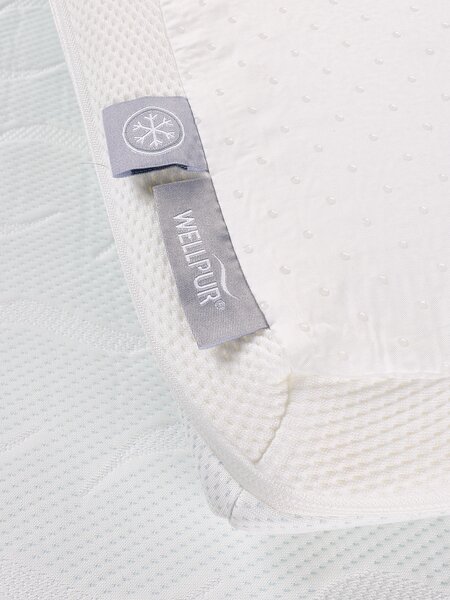 Topper 160x200cm WELLPUR BOKSELVI alb