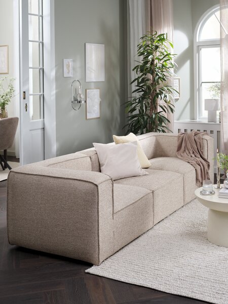 Modulsofa SKIBBY 3-seter sand stoff