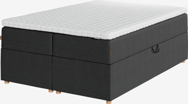 Continental yatak 70x200cm TYSLA STORAGE Gri-40 Sert