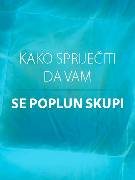 Poplun s guščjim paperjem 200x220 KRONBORG LOFTET jako topao