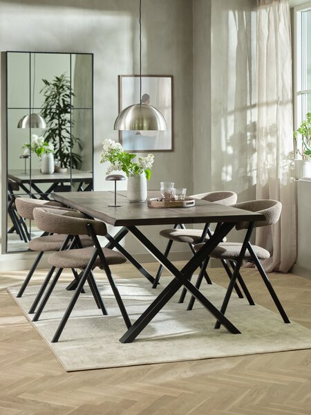 Peili STUDSTRUP 80x180 musta