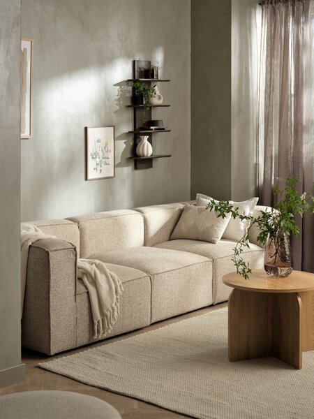 Modulsofa SKIBBY 3-seter sand stoff