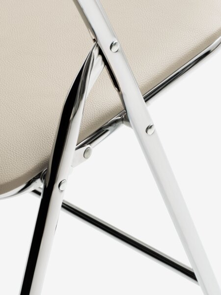 Klappstol VUST beige/krom