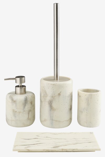Brosse pour WC KUNGSBACKA aspect marbre