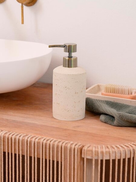 Dispenser di sapone TORUP beige gres porcellanato