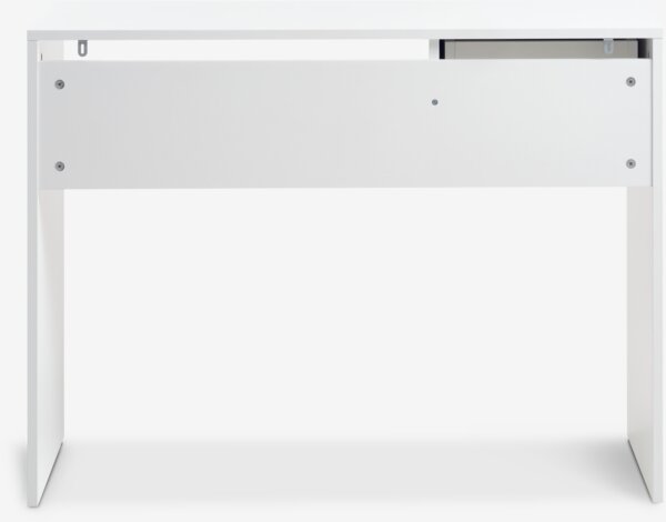 Schreibtisch KNABSTRUP 40x100 1 Schublade weiß