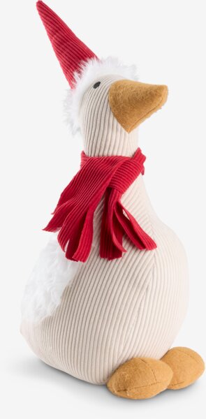 Goose VILI H45cm off-white/red