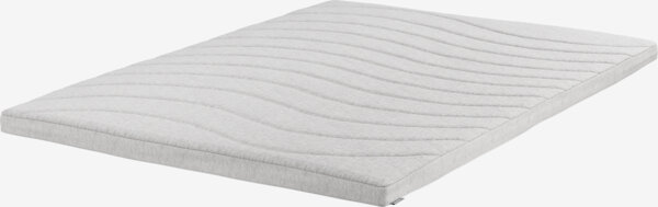 Dekmatras 140x200 WELLPUR GULEN grijs