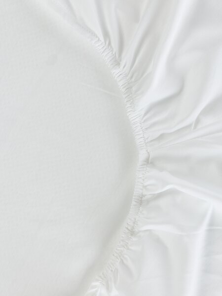 Hoeslaken dekmatras EDITH 90x200x6-10 wit