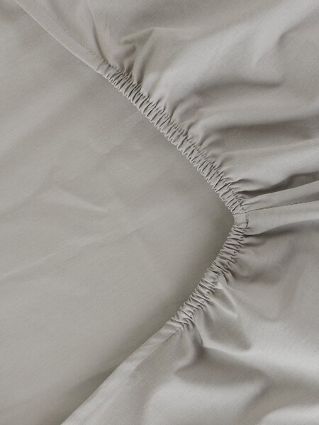 Hoeslaken dekmatras ELENORA 180x200x6-10 lichtgrijs