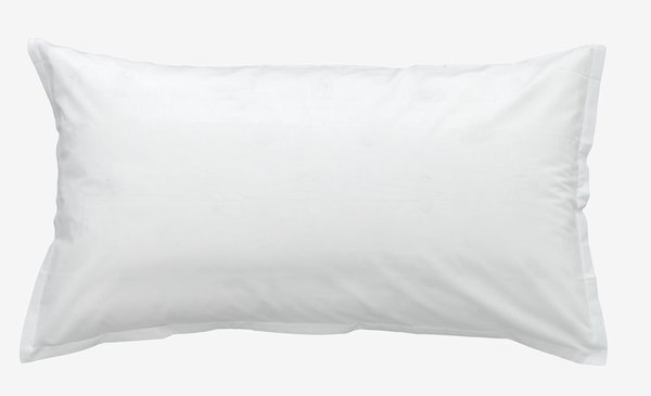 Pillowcase 50x90cm white KRONBORG