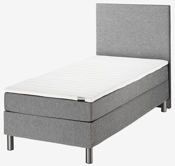 Boxspring 90x200 BASIC C5 grijs-22