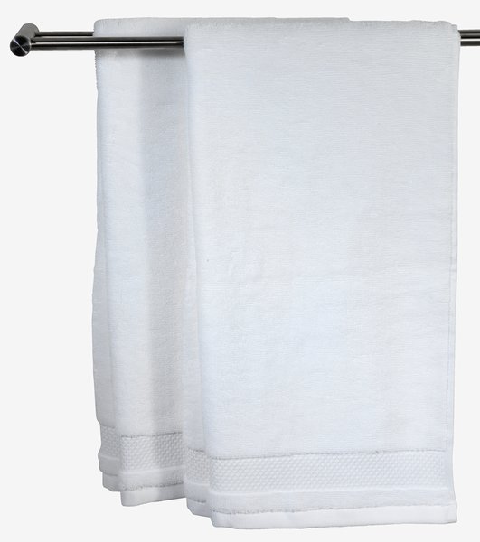 Toalla de lavabo NORA 30x50 blanco