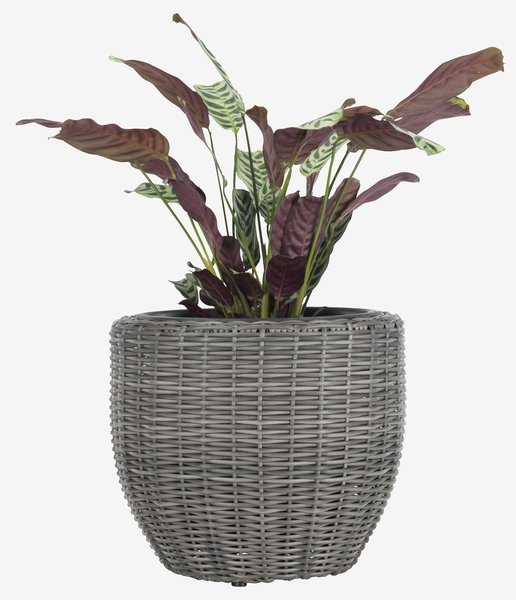 Planter basket SVARTBAK D42xH36 grey